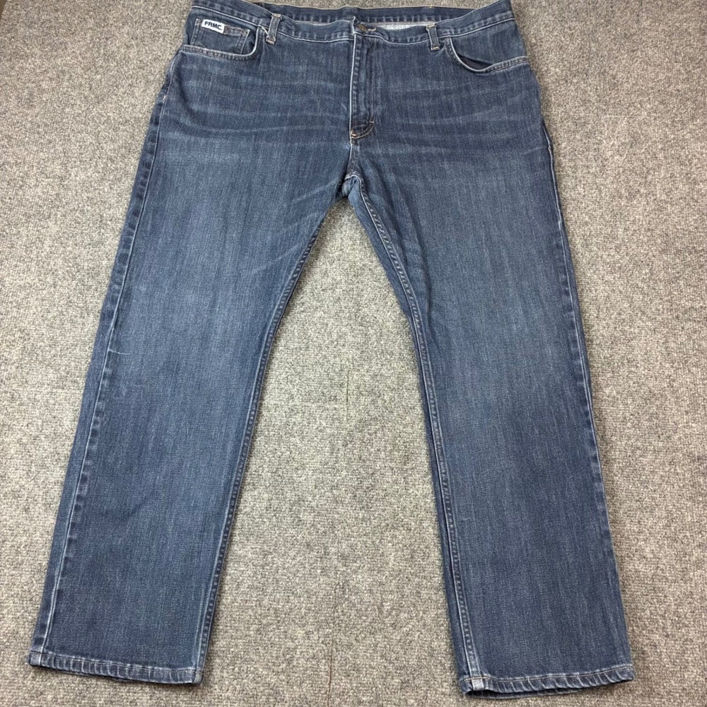 Tyndale FRMC Men 42x30 Blue Flame Resistant Denim Jeans Made in USA M24MT FLF875